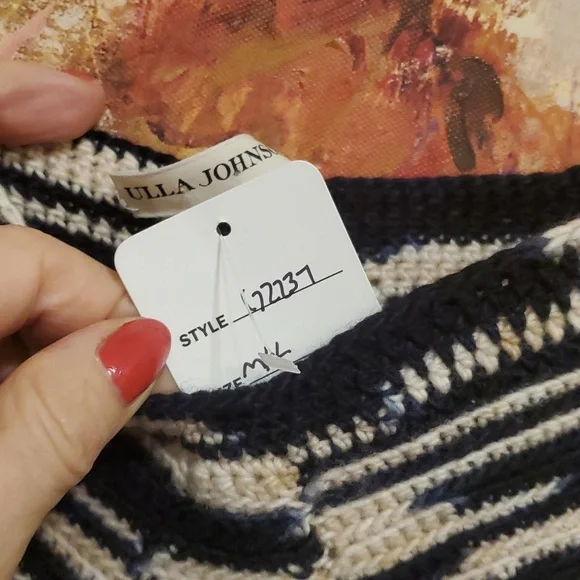 Sz M/L $395 NWT Ulla Johnson knitted top
